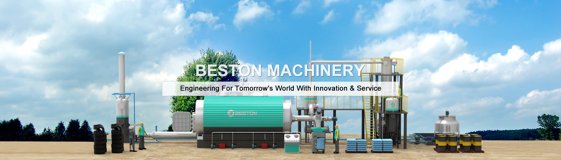 pyrolysis plant banner